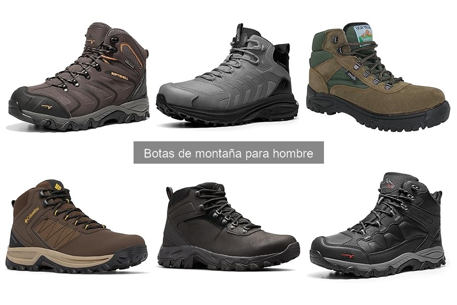 ¿Qué son las botas de montaña para hombre? Características y tipos