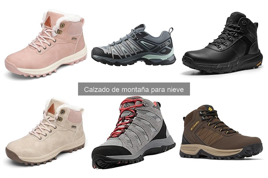 ¿Qué son las botas de montaña para nieve? Características y Funciones