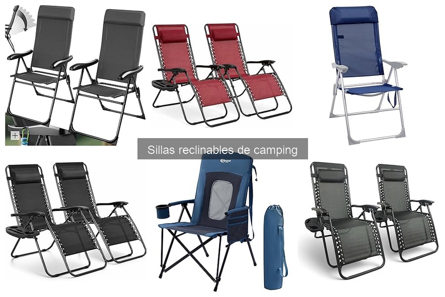 ¿Qué son las sillas reclinables de camping? Características y consejos