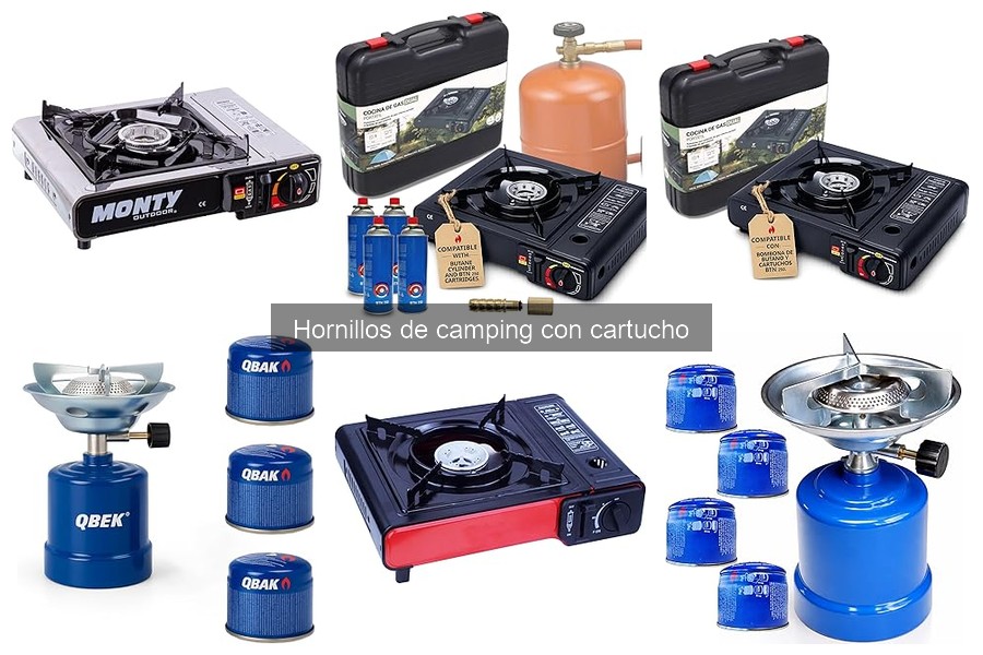 ¿Qué son los hornillos de camping con cartucho? Guía para principiantes