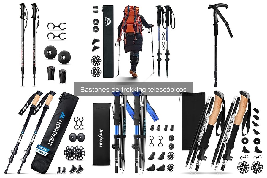 ¿Qué tamaño de bastones de trekking telescópicos elegir?