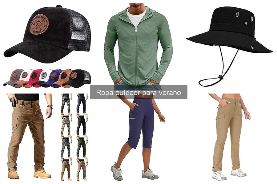 Recomendaciones de ropa outdoor para tus viajes de verano
