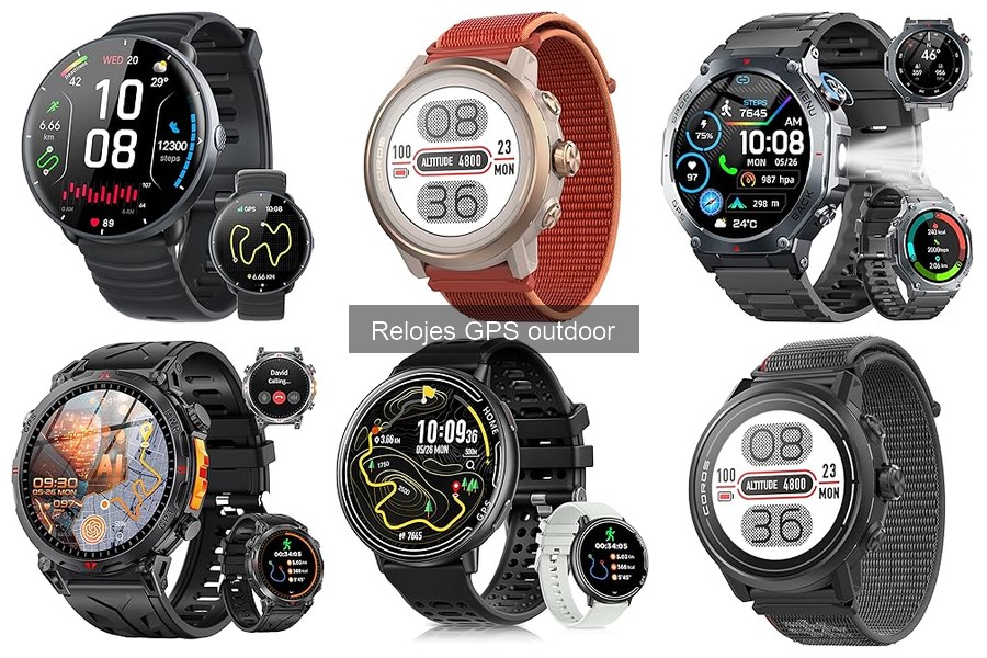 Relojes GPS outdoor con mejor duración de batería