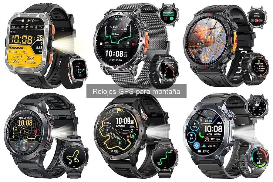 Relojes GPS para montaña: características y funciones clave