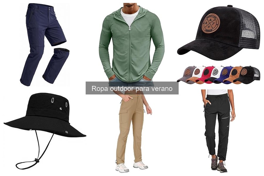 Ropa outdoor para actividades específicas en verano