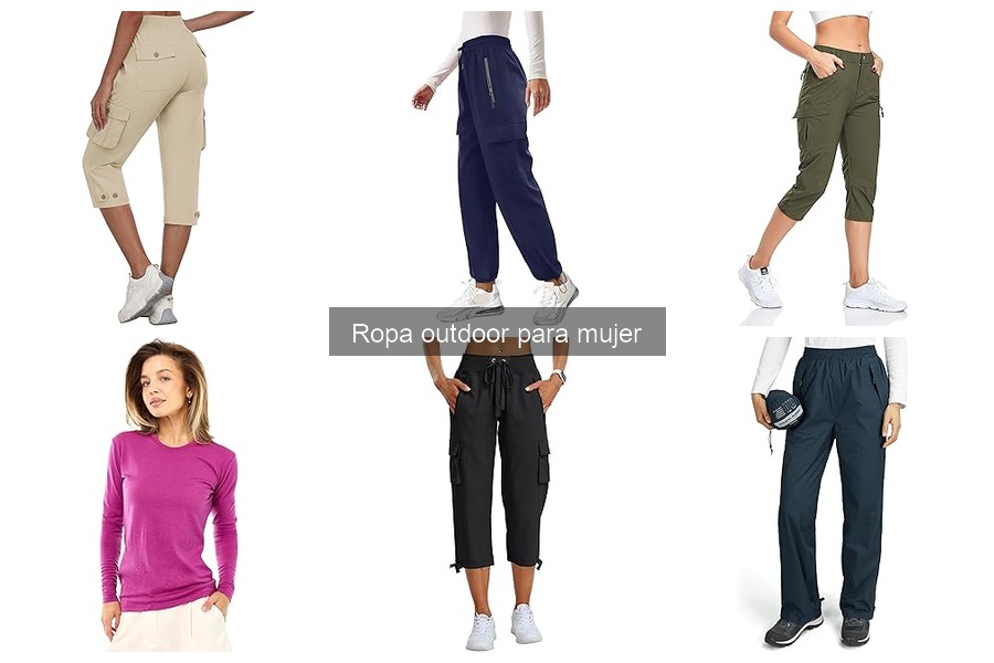 Ropa outdoor para mujer: Mejores opciones para senderismo