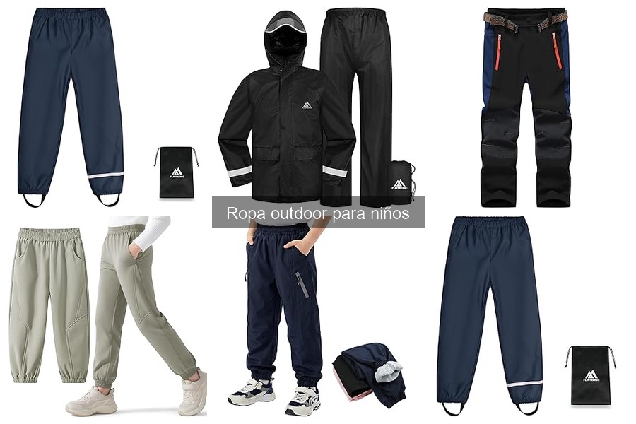 Ropa outdoor para niños: prendas con características de seguridad