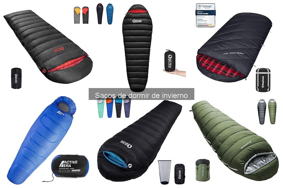 Saco de dormir de invierno ideal para principiantes