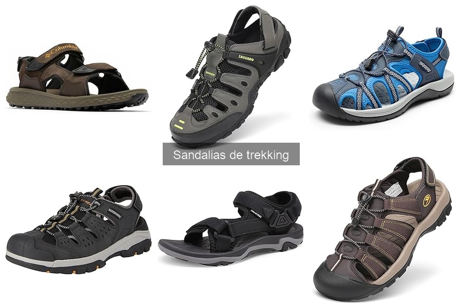 Sandalias de trekking para principiantes: características clave
