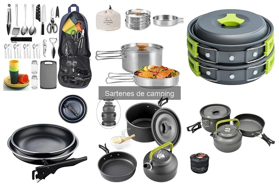 Sartenes de camping compatibles con cocinas de inducción