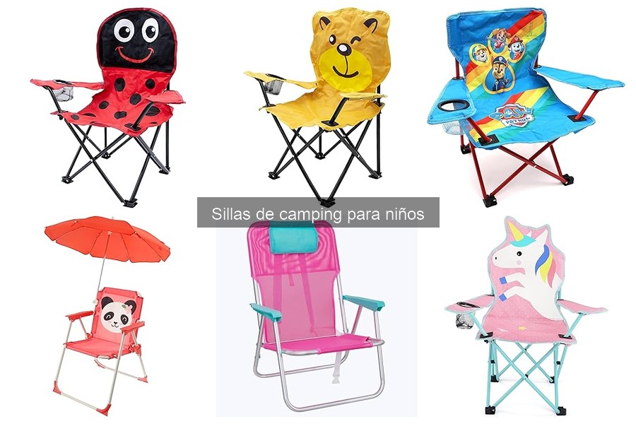 Sillas de camping para niños: ideales para viajes en coche