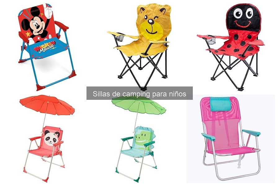 Sillas de camping para niños vs. sillas para adultos: diferencias clave