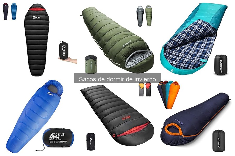 Temperaturas ideales para sacos de dormir de invierno