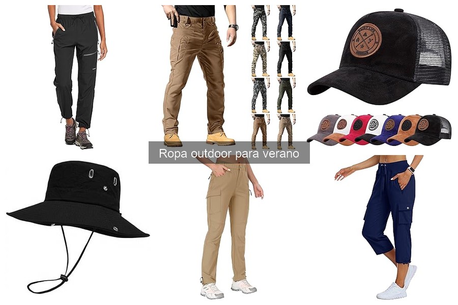 Tendencias de moda en ropa outdoor para verano