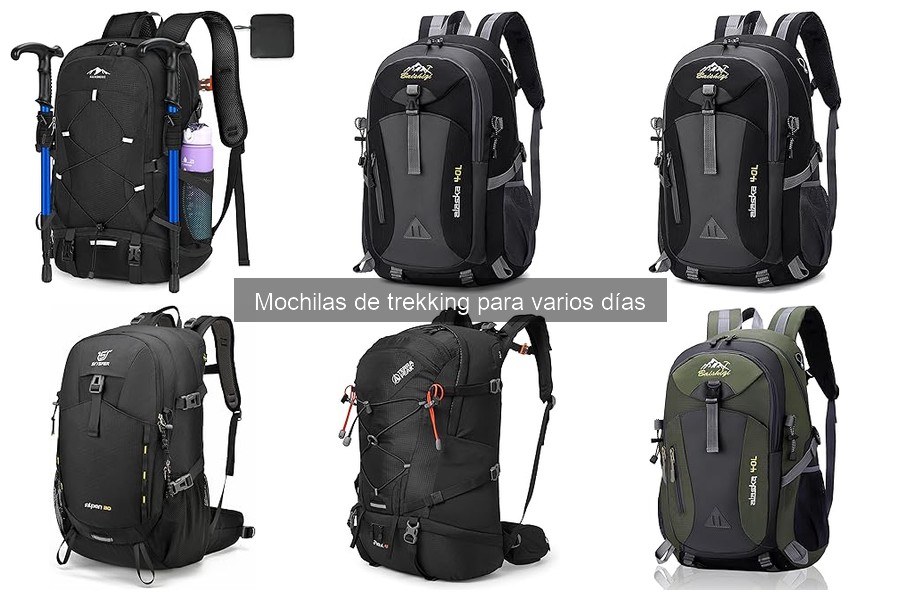 Tendencias en mochilas de trekking para varios días en 2023