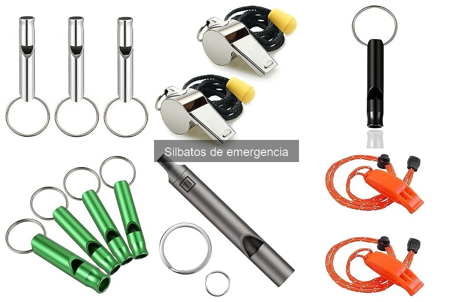 Testimonios y experiencias con silbatos de emergencia