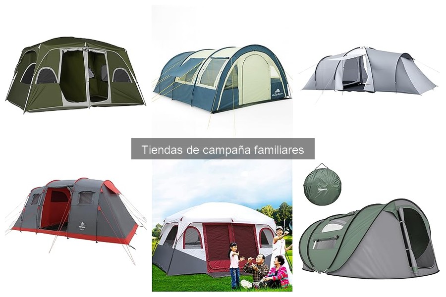 Tiendas de campaña familiares: ¿Qué son y sus características?