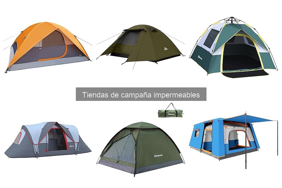Tiendas de campaña impermeables ideales para mochileros