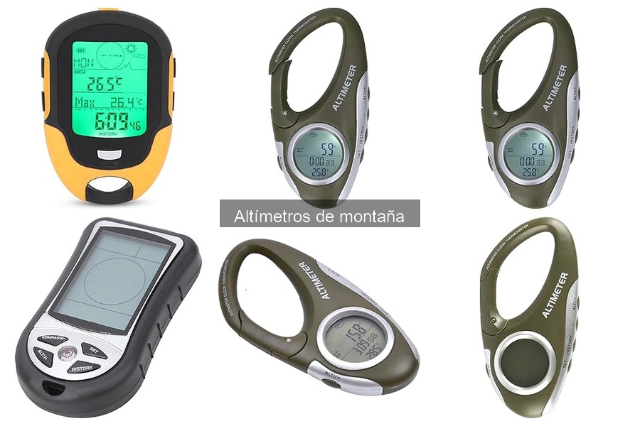 Tipos de altímetros de montaña: guía completa para elegir