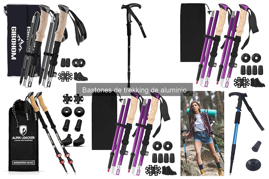 Tipos de Bastones de Trekking de Aluminio: Guía y Usos