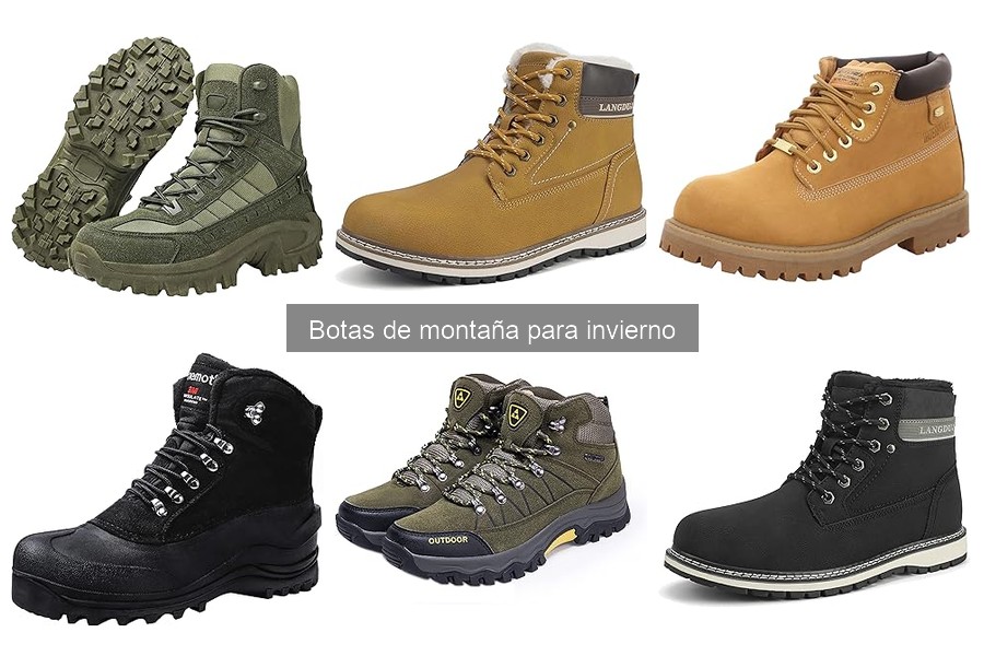 Tipos de botas de montaña para invierno: guía completa