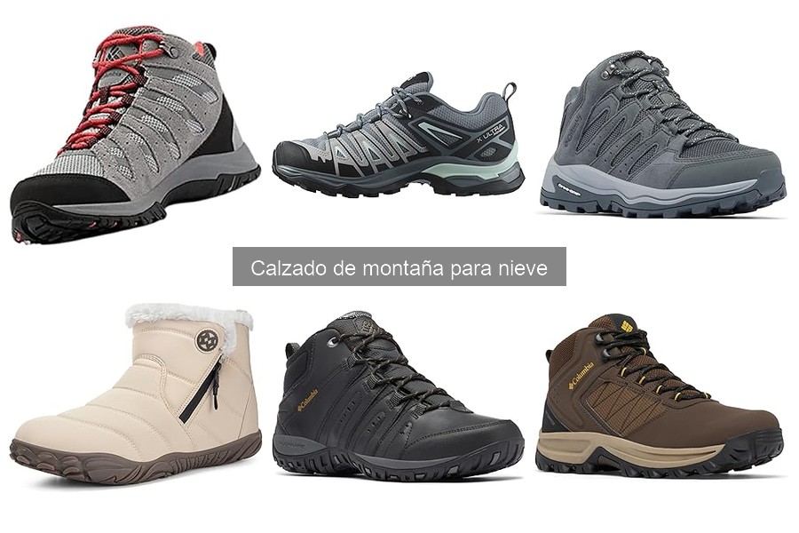 Tipos de calzado de montaña para nieve: guía de elección