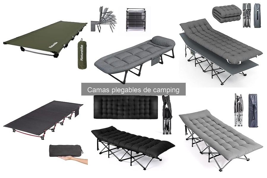 Tipos de camas plegables para camping: ventajas y desventajas