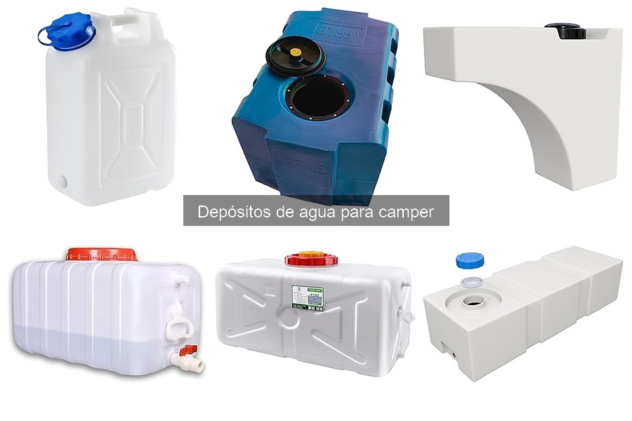 Tipos de depósitos de agua para camper: ventajas y desventajas