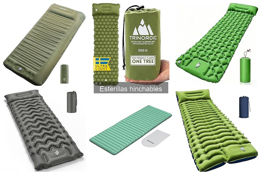 Tipos de esterillas hinchables: encuentra la ideal para ti