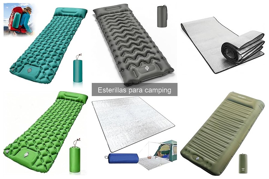 Tipos de esterillas para camping: guía completa