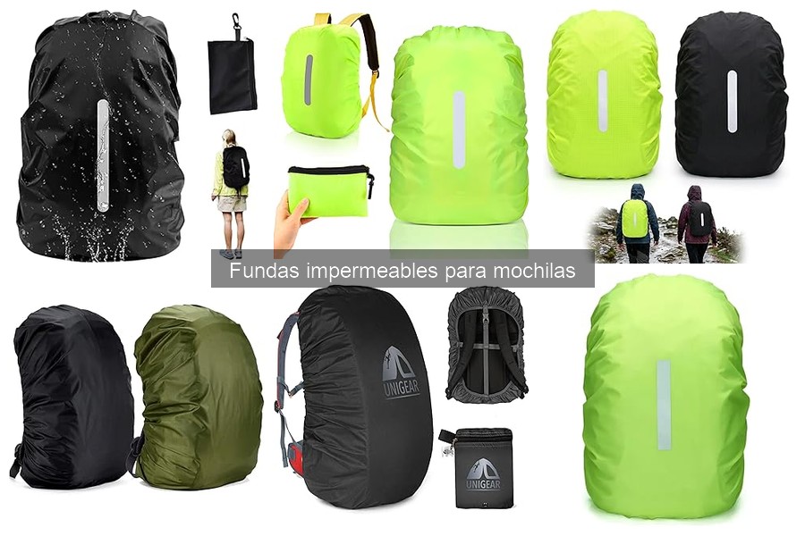 Tipos de fundas impermeables para mochilas y sus usos