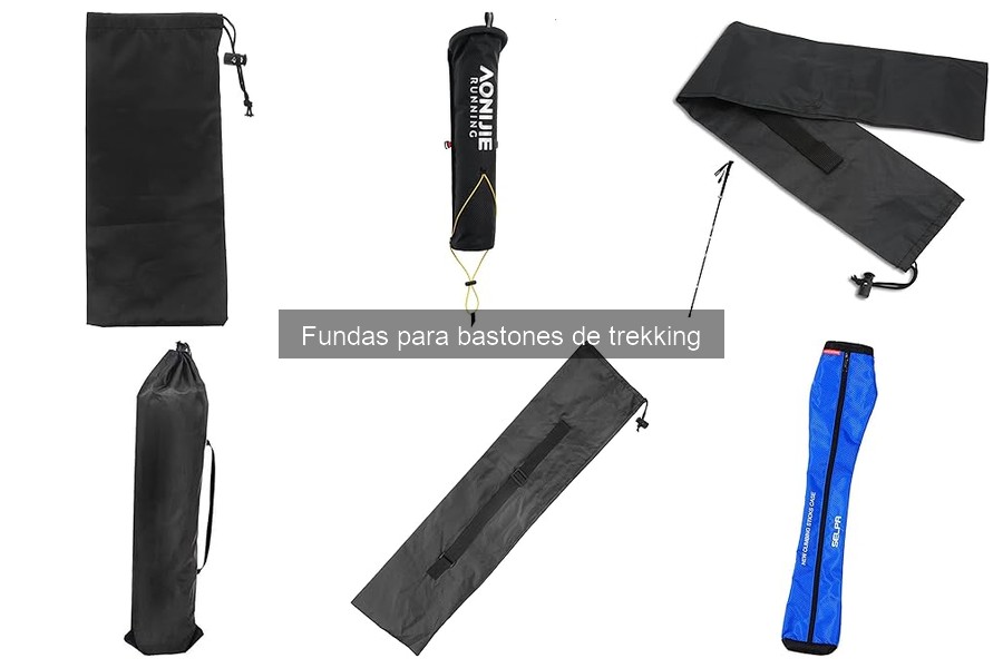 Tipos de fundas para bastones de trekking: materiales y características