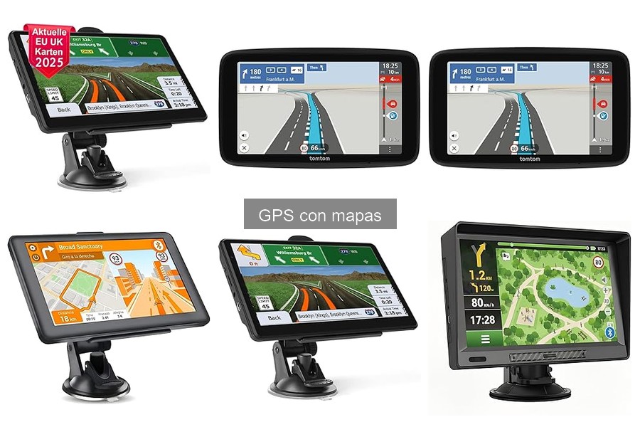 Tipos de GPS con mapas para actividades al aire libre