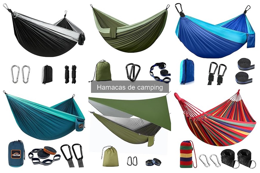 Tipos de hamacas de camping: guía completa para elegir