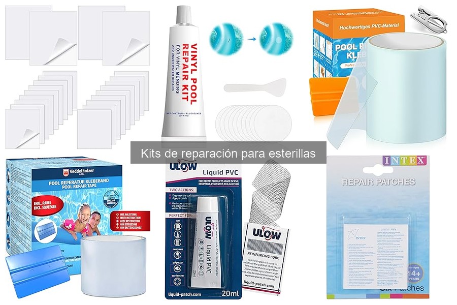 Tipos de kits de reparación para esterillas: guía completa