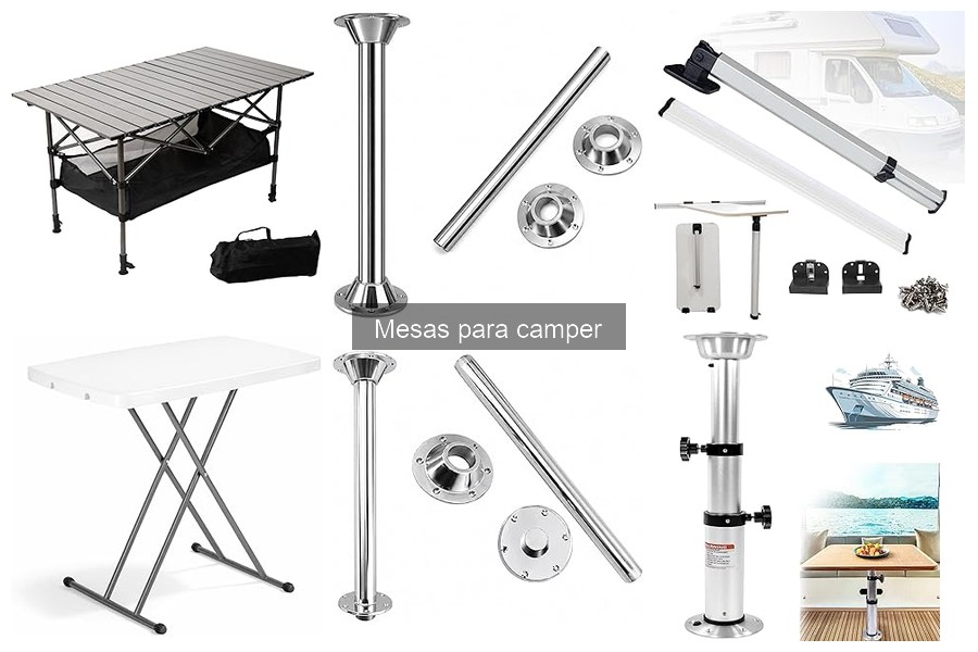 Tipos de mesas para camper: Guía completa de opciones