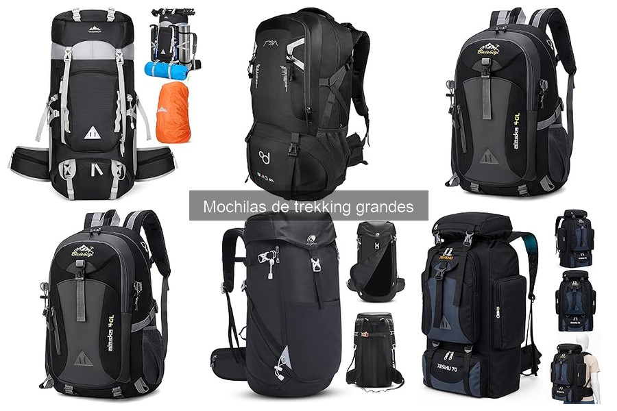 Tipos de mochilas de trekking grandes: guía completa