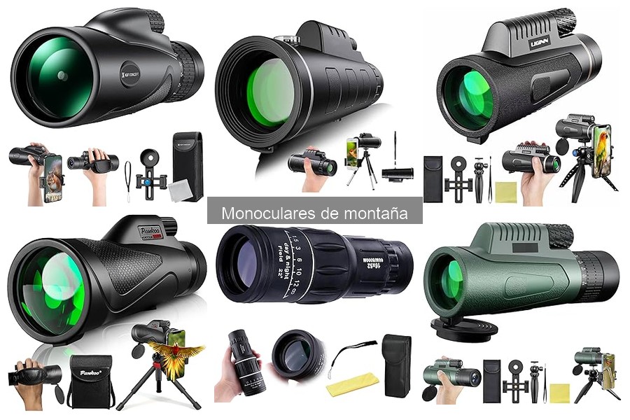 Tipos de monoculares de montaña: Guía completa de opciones