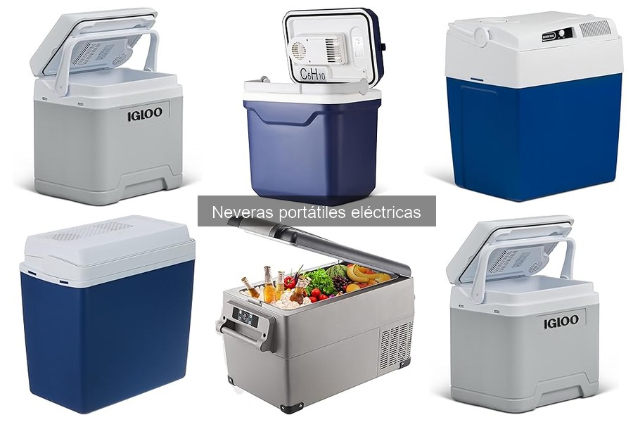 Tipos de neveras portátiles eléctricas y sus características