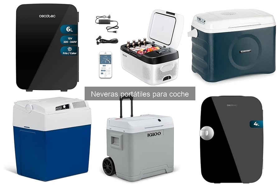 Tipos de neveras portátiles para coche: guía completa