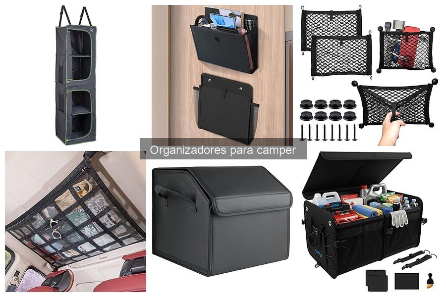 Tipos de organizadores para camper: características y usos