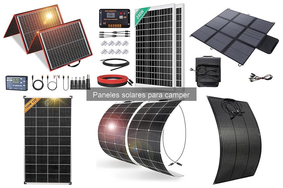 Tipos de Paneles Solares para Camper: Guía Completa