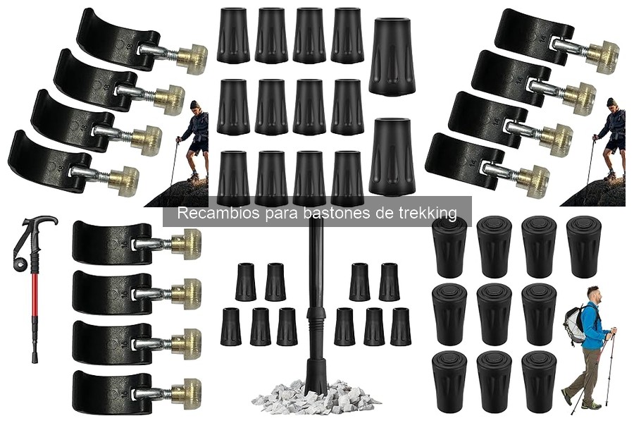 Tipos de recambios para bastones de trekking: guía completa