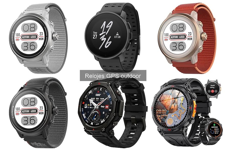 Tipos de Relojes GPS Outdoor: Senderismo, Ciclismo y Más