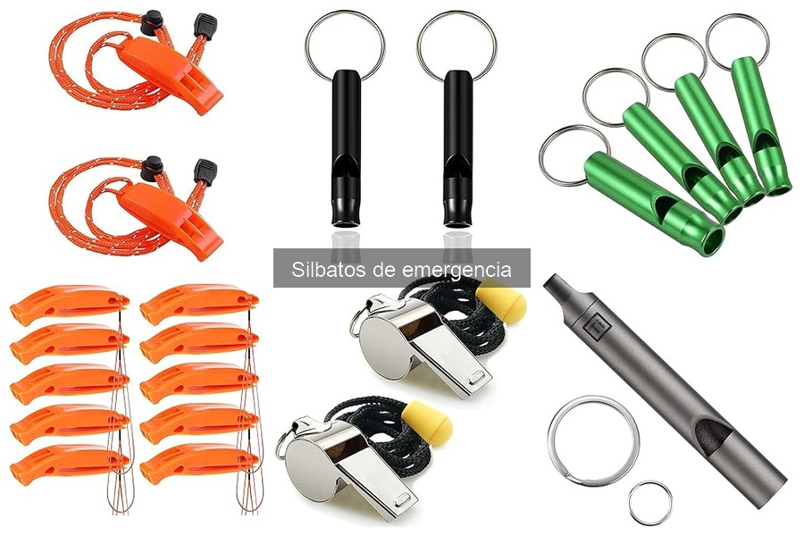 Tipos de silbatos de emergencia: guía completa
