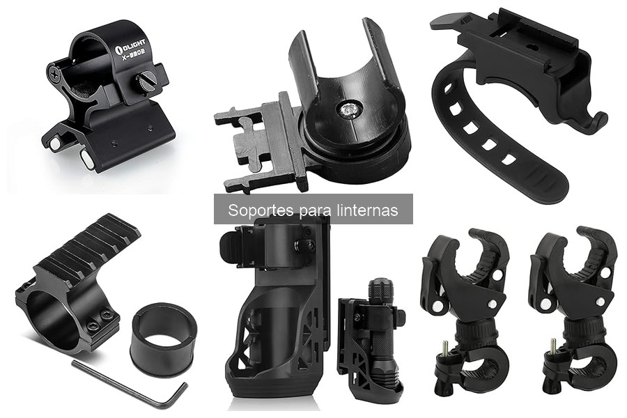 Tipos de soportes para linternas: guía completa