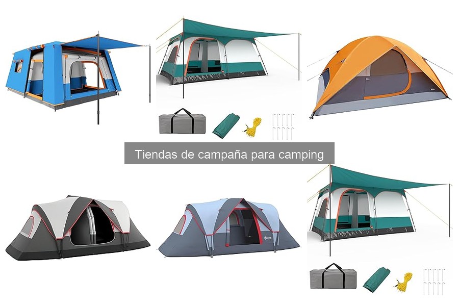 Tipos de tiendas de campaña: guía para elegir la mejor