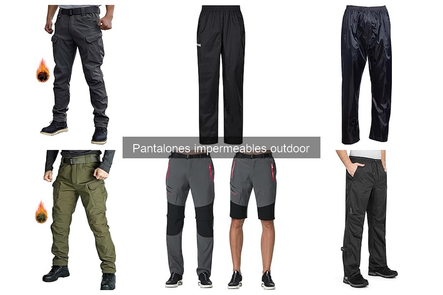 Todo sobre los pantalones impermeables outdoor