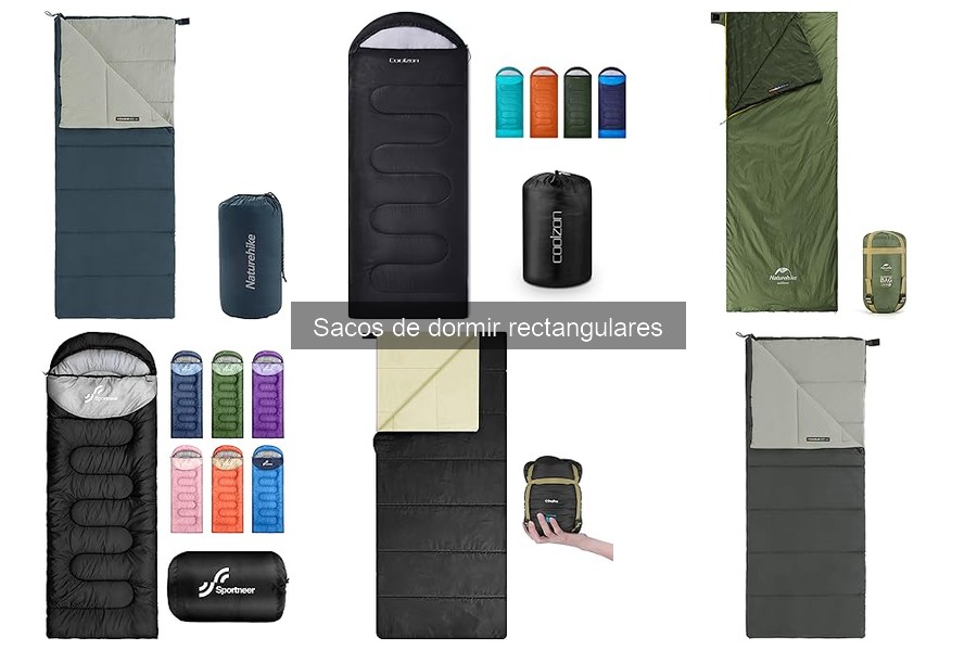 Todo sobre los sacos de dormir rectangulares: ventajas y características