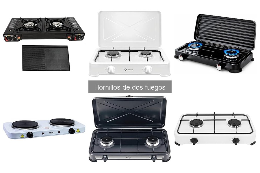Uso seguro de hornillos de dos fuegos en interiores